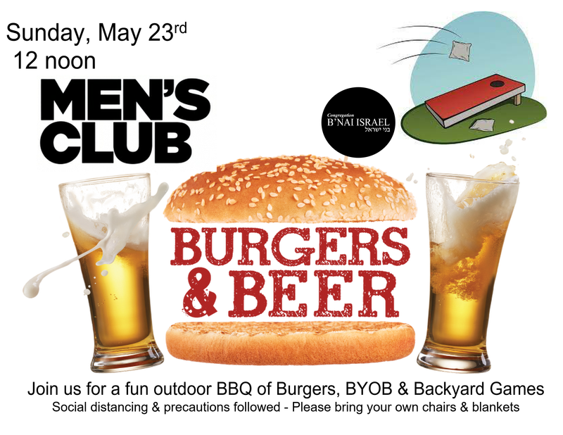 Banner Image for Men's Club Burgers, Beer and Backyard Games