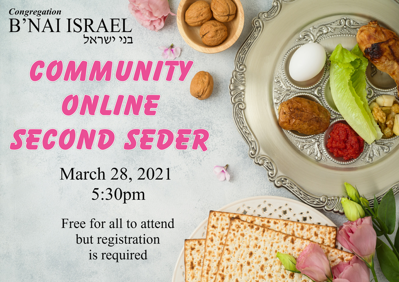Banner Image for Second Seder
